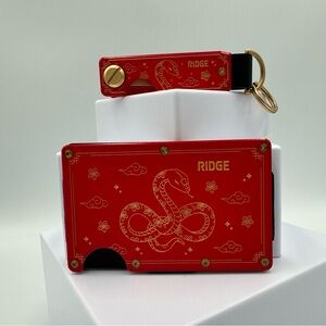 Ridge Wallet 2025 Year Of The Snake With Key Case